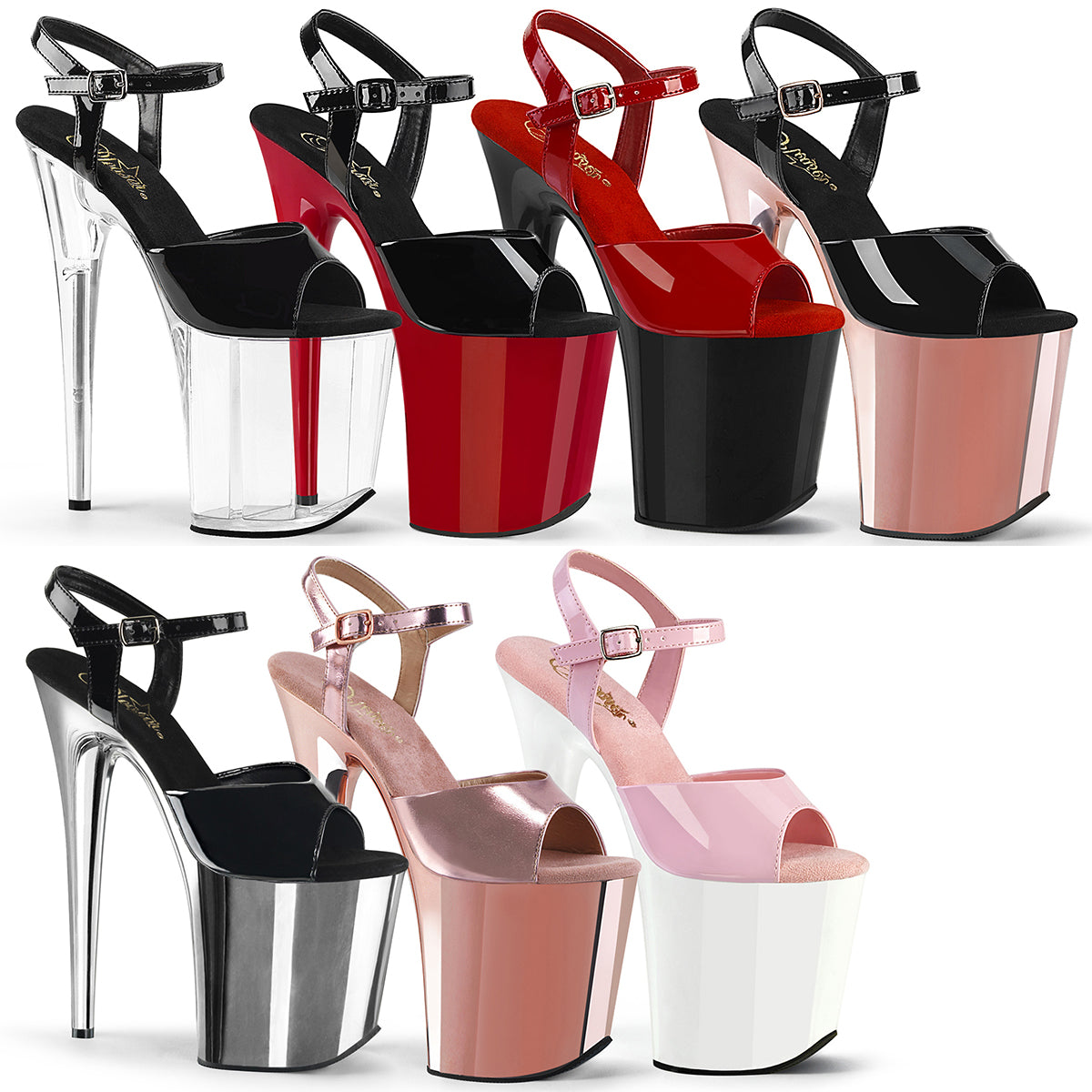 Pleaser(プリーザー)FLAMINGO-809(Multicolor)【即納あり】