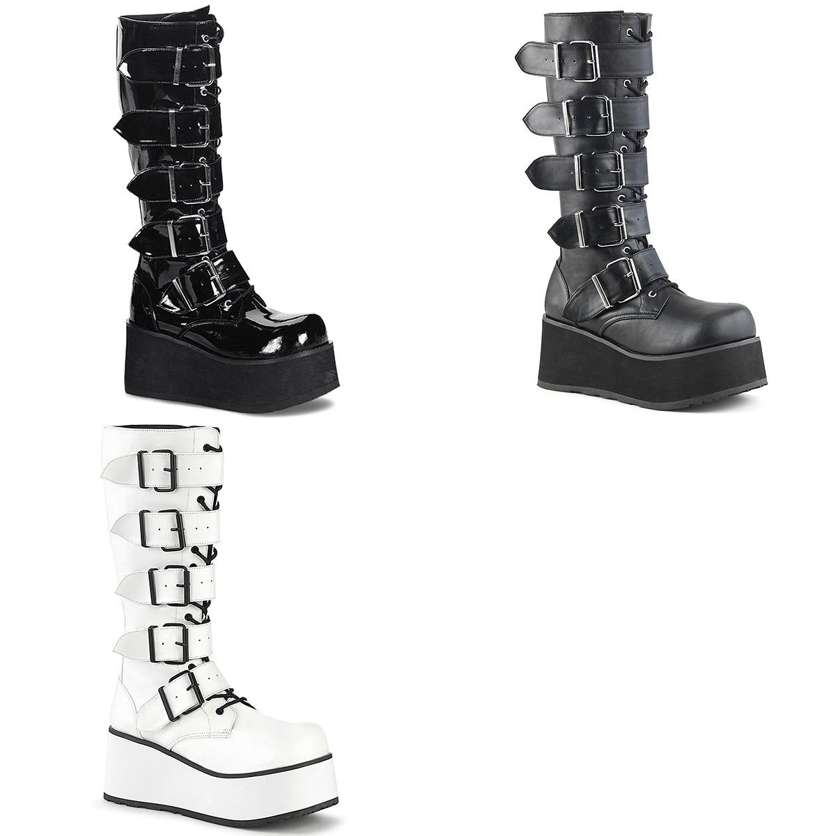 美品25.5cm★デモニアの悪魔的可愛さを放つ逸品‼️オーバーサイズで盛れ‼️ TRASHVILLE-518 / Demonia（デモニア） – eXtremeShoes.jp